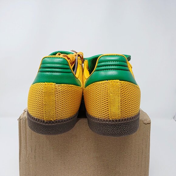Adidas Samba LT Mens Sneaker Size 10.5 (Preloved Yellow Green IE9165 NWOB - Picture 6 of 9